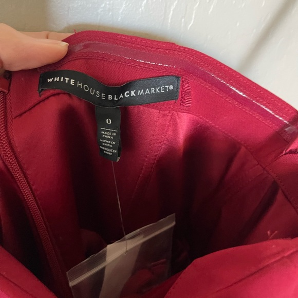 NWT ~ White House Black Market Convertible Split Leg Jumpsuit ~ Size 0 - Picture 6 of 7